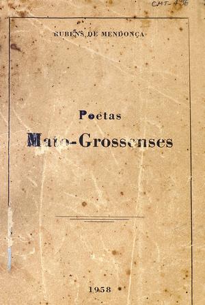 capa poetas matogrossenses